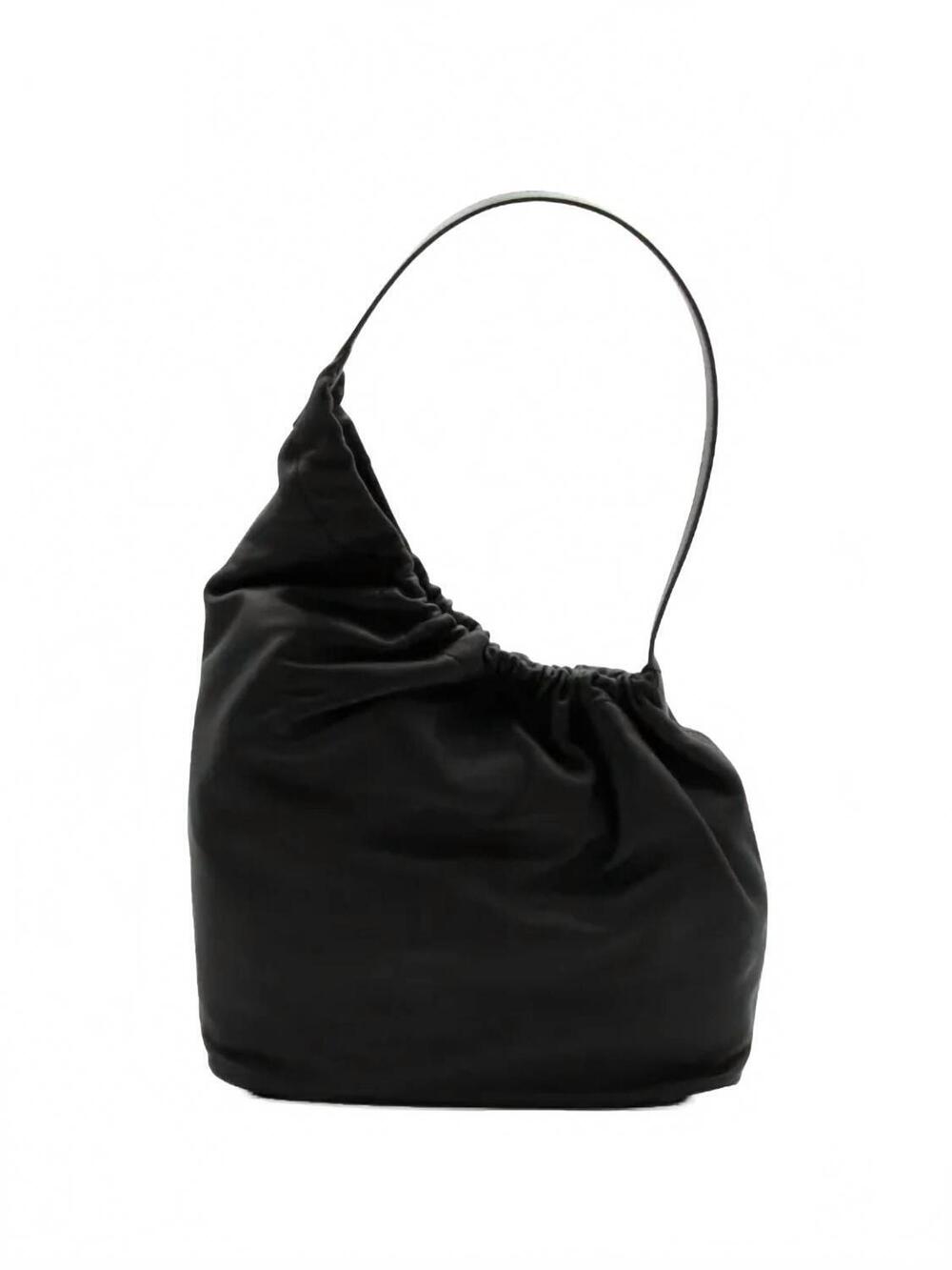 NEW AESTHER EKME women's demi lune cloud shoulder bag in black